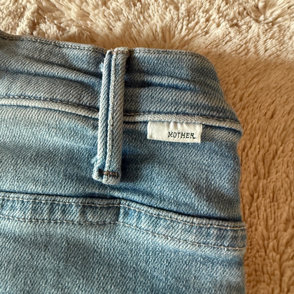 MOTHER The Hustler High Rise Flare Leg Ankle Jeans in California Cruiser - Picture 4 of 6